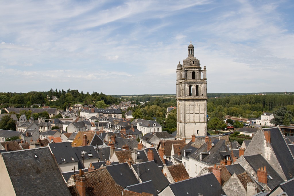 loches frankrijk france Indre-et-Loire indre loire kasteel chateau erfgoed abdij kerk
